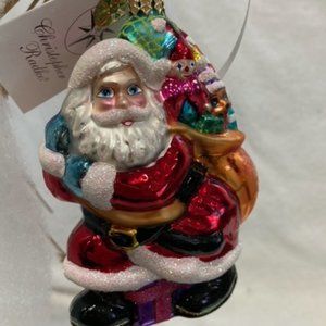 Christopher Radko Little Big Nick Christmas Ornament